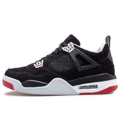 China Cushioning Sport 2020 Custom Logo Skateboard Fashion Air Cushion Sneakers Brand Quality Shoes Retro 4 Sneaker Basketball Shoes for sale