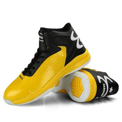 China New Design High Top Brand Logo Customhigh Top Private Label Basketball Shoes White Comfortable Sports Shoes Retro for sale