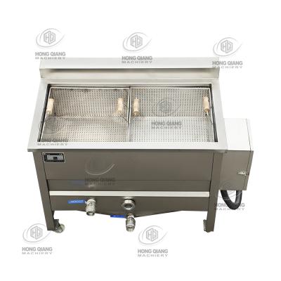 China Farms Good Quality Industrial Electric Potato Chip Used Batch Fryer With Small Deep Bottom Price for sale