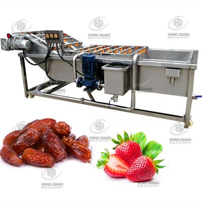 China New design industrial bakery and fruit leafy vegetable washing machine for sale for sale