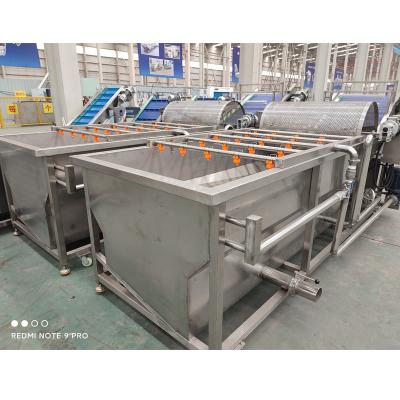 China Industrial bakery air power vegetable cleaning cassava machine fruit washing machine for sale