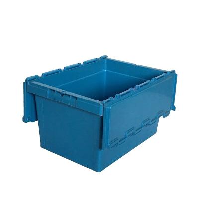 China Solid Stackable Plastic Storage Container Strong Plastic Packing Box /Plastic Moving Case for sale