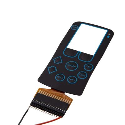 China Wholesale Flexible Flexible Waterproof Membrane Polyester Backlight Custom Keypad for sale