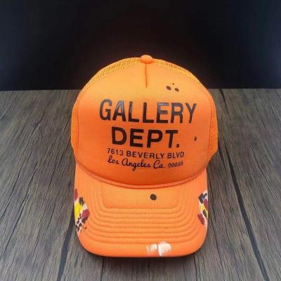 China Gallery COMMON department fashion brand graffiti lemon yellow hat for men and women orange gallery department sun hat brand products for sale