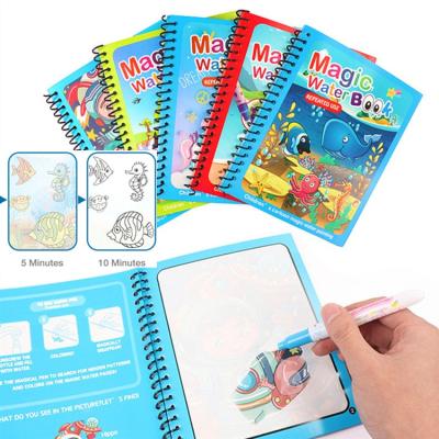 China Reusable Reusable Disappears in Painting Toy Drawing Toys 5 Minutes Drawing Board Kids Education Gifts Sensory Toys Children for sale