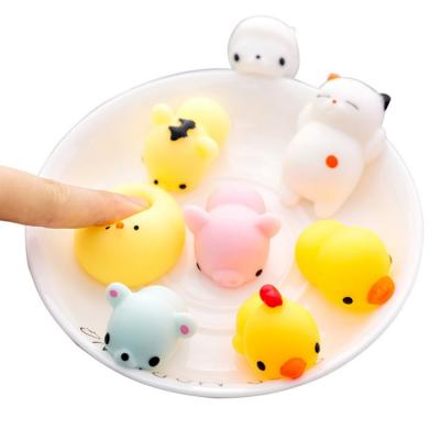 China Duct Squeeze Toys Multiple Styles Pinch And Pull Fun Creative Soft Toy Animals Small Relax Stress Toys Exhale Squeeze Toys for sale