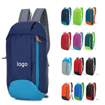 China Custom Logo 10L Sports Waterproof Backpack Men Lightweight Hiking Backpack Women Women Travel Bag Camping School Bag For Teenager for sale