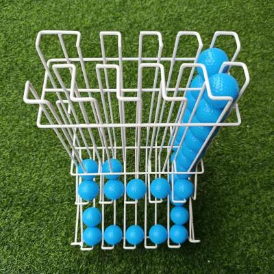 China ball dispenser rack golf ball rack ball basket ball container mini golf course for sale