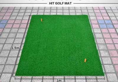 Chine Tapis de pratique de golf version plus épaisse pad / tapis de balle à vendre