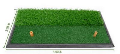 Chine Tapis de balançoire de golf double herbe tapis de déchiquetage tapis de pratique de golf d'intérieur tapis à double usage à vendre