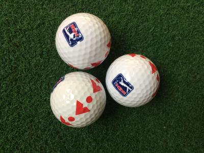 China Logogolfball mit PGA zu verkaufen