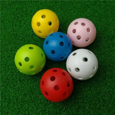 China hohler Praxisgolfball, Lochloch-Plastikgolfball, Golfball, Golfbälle, Golfpraxisball zu verkaufen