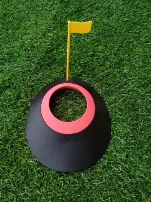 China Plastikputterplatte, Golf, das Platte, Plastikputterziel, Golfputterschale setzt zu verkaufen