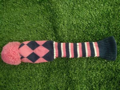 China knitted head cover , golf knitted head cover , golf head cover  , golf headcover , driver head cover for sale