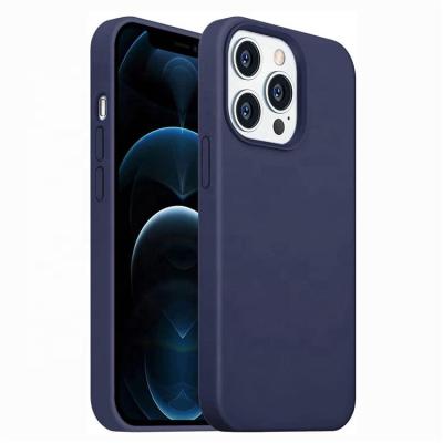 China Wholesale Shockproof Liquid Silicone Soft Rugged Phone Case For iPhone 13 Pro Max for sale