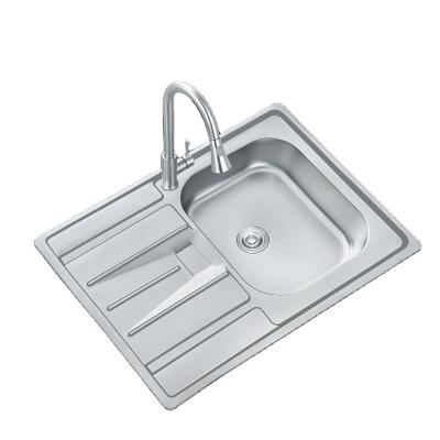 China Without Faucet Undermount Bowl Rectangular Single Sink Mini Small Kitchen Sinks With Tray For Home Use for sale