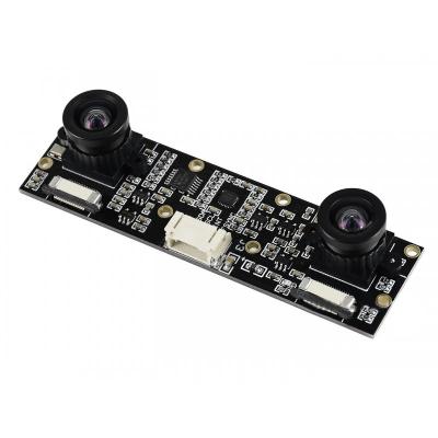 China IMX219-83 Stereo Camera 8MP Binocular Camera Module base boards Depth Vision IMX219-83 for sale