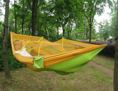 China Hot Sale Air Tent Parachute Cloth 2 Person Camping Tree Tent with Anti Mosquito Net, CZD-002 2 Person Camping Parachute Cloth Swing Chair for sale