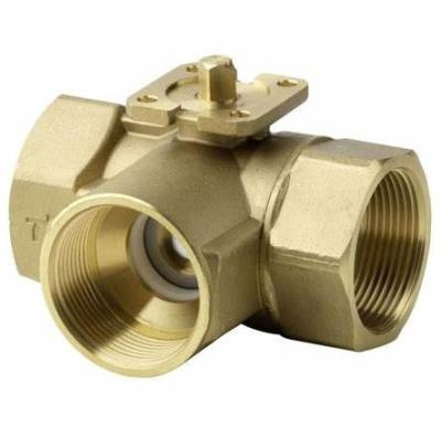 China Siemens 3 Port Ball Valve Filamento interno PN40 DN50 Kvs 63 VBI61.50-63 à venda