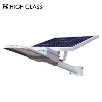 China HIGH QUALITY HIGH BRIGHTNESS ROAD intelligent light source 30w 50w led solar street light for sale