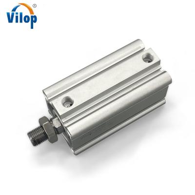 China Thin type double cylinder smc automatic pneumatic cylinder machine CQ2-B-25 series acting pneumatic cylinder for sale