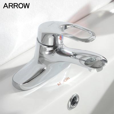 China Modern Cheap Price Sanitary Zinc Basin Faucet, Single Handle Bathroom Basin Faucets Mixer, Faucets Basin for sale