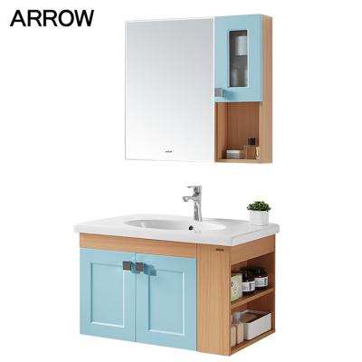 China Hotel Modern Vanity Wall Decorative Mirror Cabinets,Modern Bathroom/Single Basin Vanity Countertops for sale