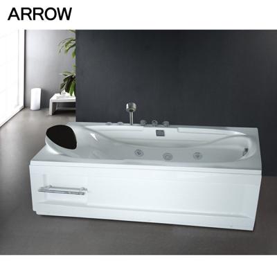 China Fashion single skirt famous brand person white indoor air bubble massage bathtub hot tub 1 with good quality for sale