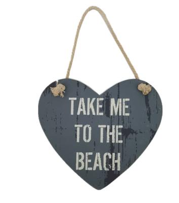 China Europe Vintage Wholesale Beach Decor Wooden Home Signs Love Sign Board For Crafts for sale