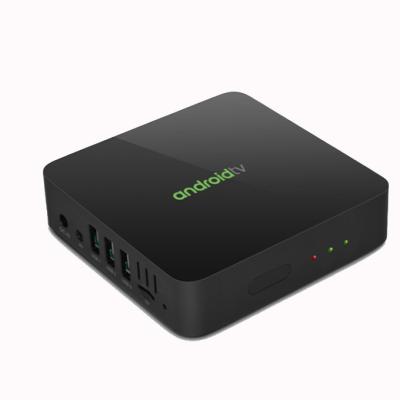 China Hybrid Android DVB OTT Quad Core Box With Amlogic S905X3 Which Support Irdeto Verimatrix CAS Android Box DM14 for sale