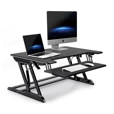 China UPERGO Adjustable Height Aluminum Standing Desk (Height) Converter for sale