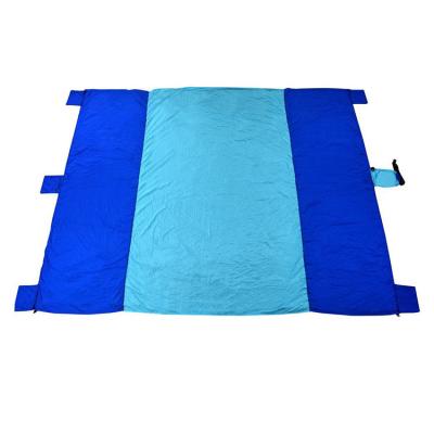 China Beach Lawn Picnic Outdoor Convenient Nylon Mat Bag 2-4 Person Foldable Camping Game Waterproof And Moisture-Proof Mat for sale