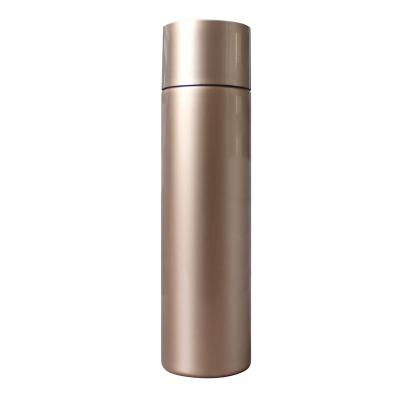 China Personal Care Plastic 120ml PET Rose Gold Lotion Packaging Bottle for sale