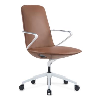 China (Size) High Quality Adjustable Office Chairs For Home Ergonomic Office Chair Brown Sedia DA Ufficio for sale