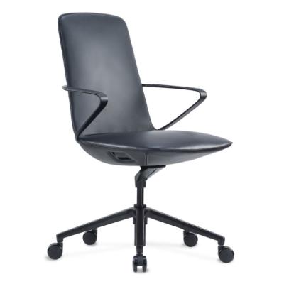 China Adjustable (Height) Customize Logo Chair Executive Office Chairs Swivel Chair Genuine Leather Office for sale