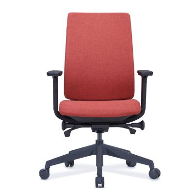 China Promotion 3D Adjustable Armrest Nylon Base Swivel (Height) Office Chair Design for sale