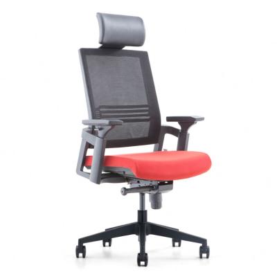 China Pleasant(Height)Adjustable High End Ergonomic Armchair Office Chairs Executive Boss Mesh Office Chair Work Desk Low Price for sale