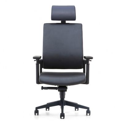 China Home Office Leather (Height) Modern High Quality Adjustable Height Swivel Chair Executive Office Chairs for sale