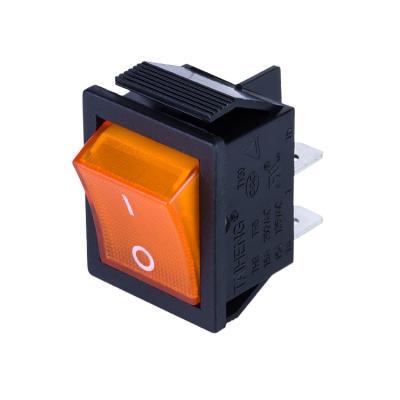 China Electrical Appliance Equipment Thermal Resistance Rocker Switch Electric Luminous Big Size Factory Price for sale