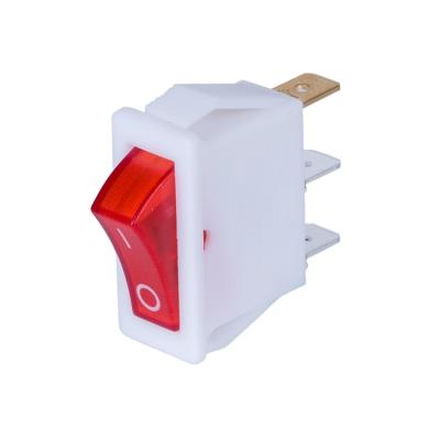 China factory price rocker switch 3 pin with TH22 lamp for sale