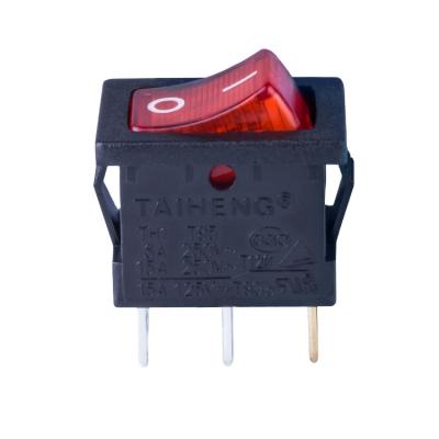 China Low voltage TAIHENG 6A 250V rocker switch power switch factory direct sales 15A 125V for sale