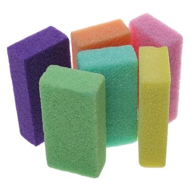 China New Arrival Disposable Pedicure Pumice Sponge Sponge With Handle for sale