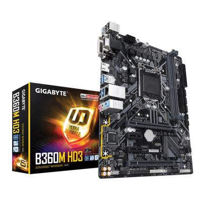 China GIGAOCTET B360M HD3 Motherboard B360 ATX Desktop Motherboard For Gaming Intel B360 Motherboard In Used for sale