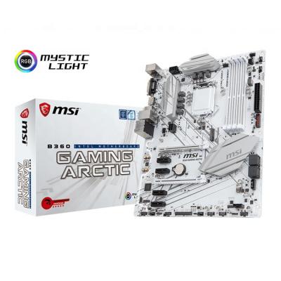 China MSI Intel B360 GAMING ARCTIC 64GB DDR4 LGA1151 ATX Desktop Motherboard With Support i9 CPU In Used for sale