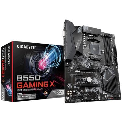 China Best Selling GIGAOCTE B550 GAME X Desktop Motherboard Supports 3rd GEN AMD Ryzen Processors With AM4 Socket for sale