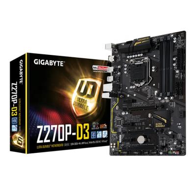 China GIGAOCTET Z270P-D3 Motherboard Intel Z270 LGA 1151 Support CPU DDR4 6th & 7th Desktop Motherboards (GA-Z270P-D3) for sale