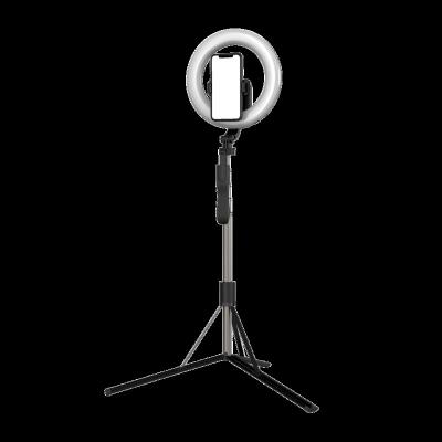 China Wholesale Beauty 8' ABS+Aluminum Alloy Selfie Ring Light For Professional Photographic Lighting Selfie Stick Extendable Tripod Adjusted 35.5-160cm for sale