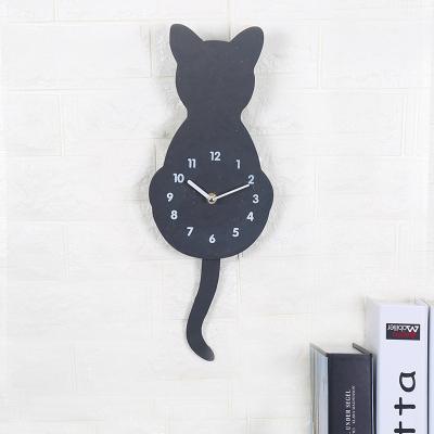 China Cartoon Preciser Clock Home Decorative Cute Pendulum Wall Clock for sale