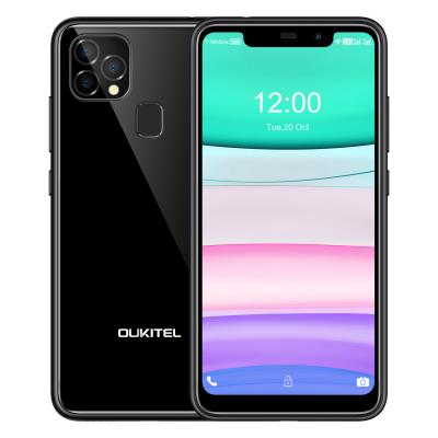 China 2021 Newest OUKITEL C22 Doubles 5.86 Inch 4GB RAM 128GB Sim Card 2021 10.0 4G Smartphone 2.5D ROM 13MP Triple Camera Light Weight 2.5D Glass Back for sale