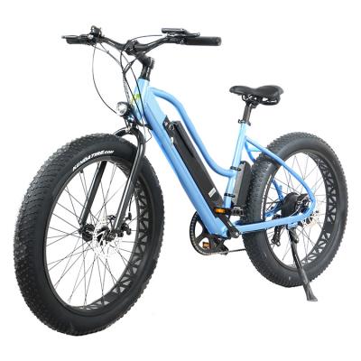 China Wholesale warehouse aluminum hot sale 26inch electric bicycle e-bike fat bike for sale